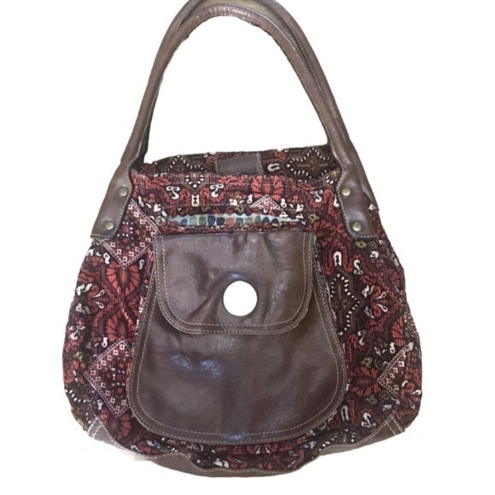 AXCESS LIZ CLAIBORNE DESIGNER HANDBAG PURSE SATCHAL  pocket‎ magnetic Shoulder